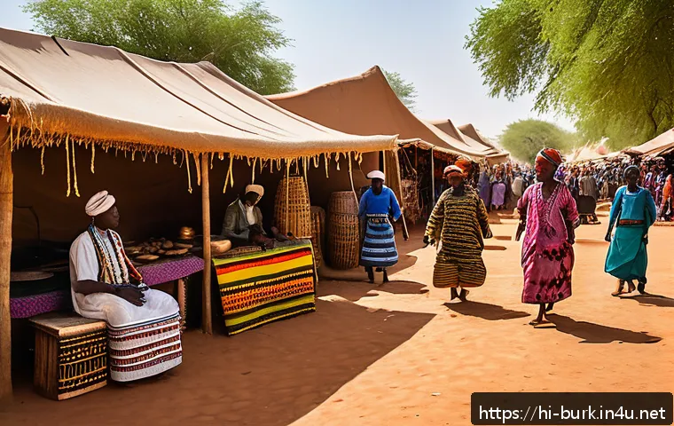 부르키나파소의 민속 공예품 및 전통 시장 관련 이미지 2